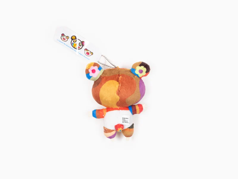Takashi Murakami - Mini porte-clés en peluche en forme de panda