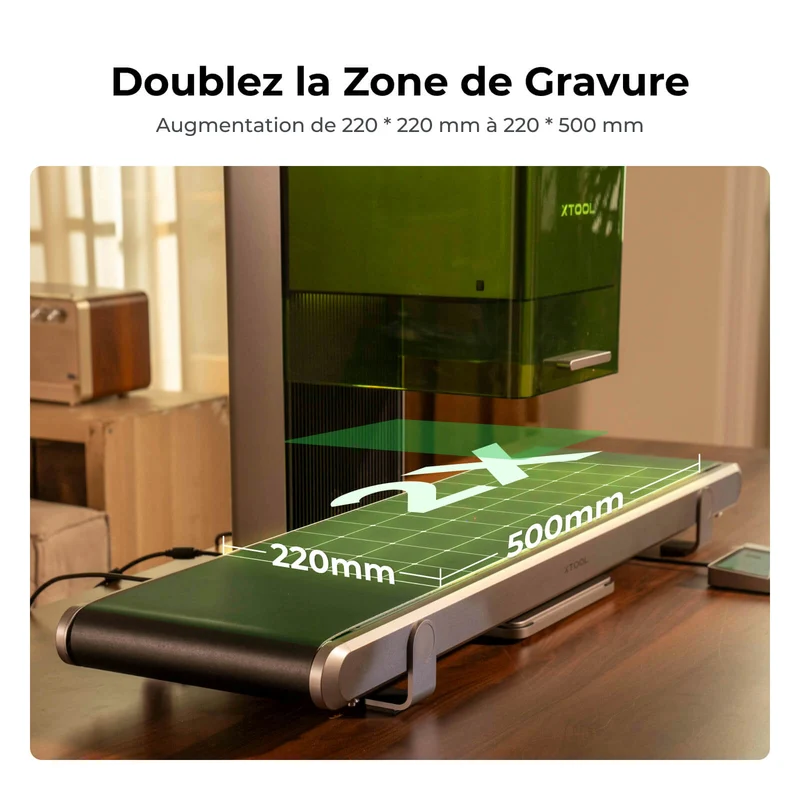 xTool Convoyeur Auto Streamline™ pour F2 Ultra / F1 Ultra/F2 Ultra UV