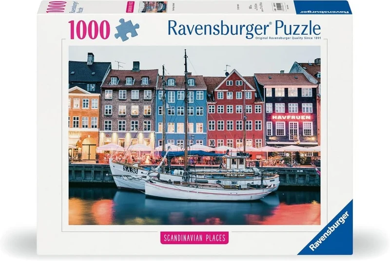 Scandinavian Places - Copenhagen, Denmark (1000 pcs)