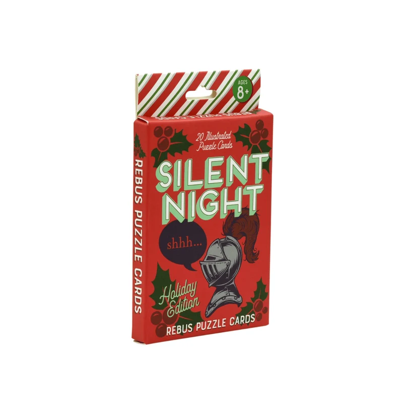 Holiday Puzzle Cards - Silent Night (EN)