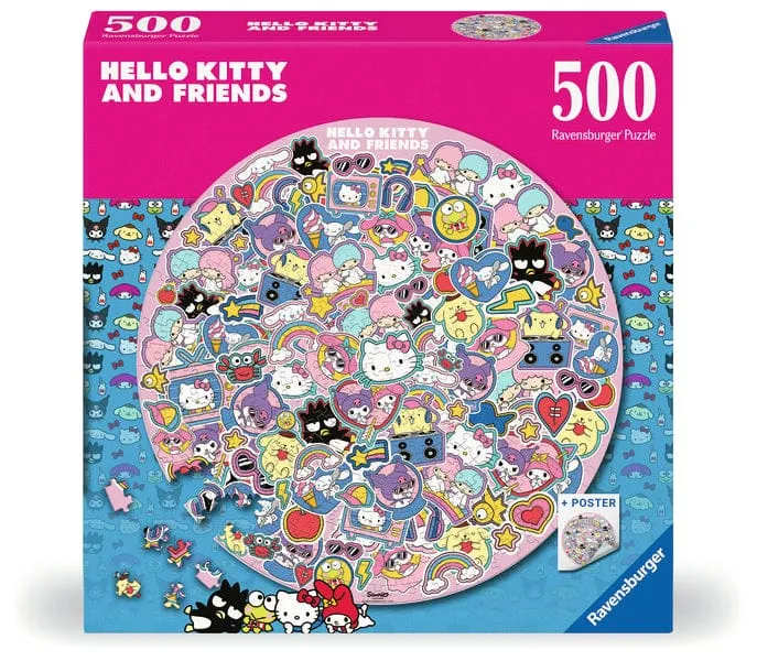 Hello Kitty (500 pcs ROUND)