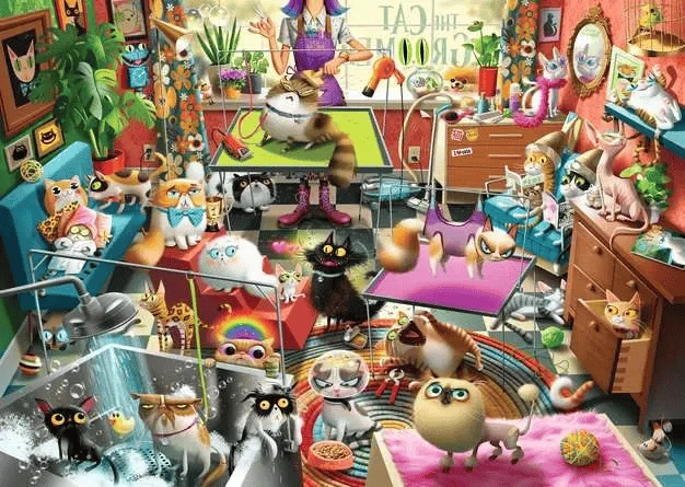 Dean MacAdam - The Cat Groomer (1000 pcs)