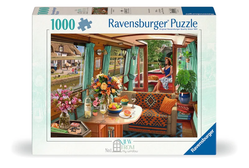 Canal Boat (1000 pcs)