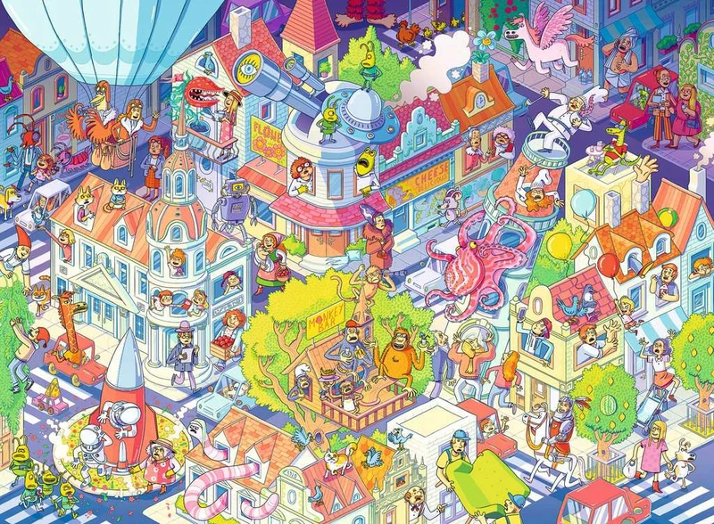 A Day in Chaosville XXL (100 pcs)