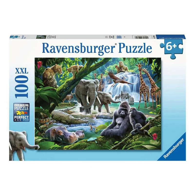 Les animaux de la jungle | Jungle Animals (100 pcs XXL)