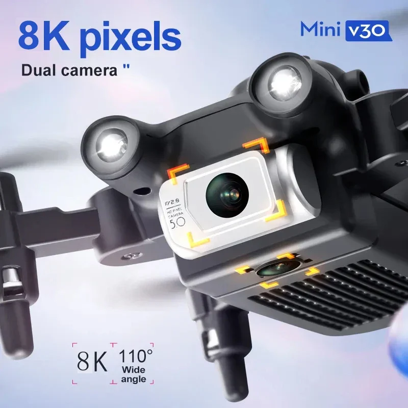 Mini Drone Pliable HD avec Caméra 8K et Télécommande