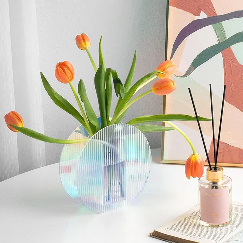 Plaque d'acrylique plexiglas iridescent transparent d'une épaisseur de 3 mm (3 pcs)