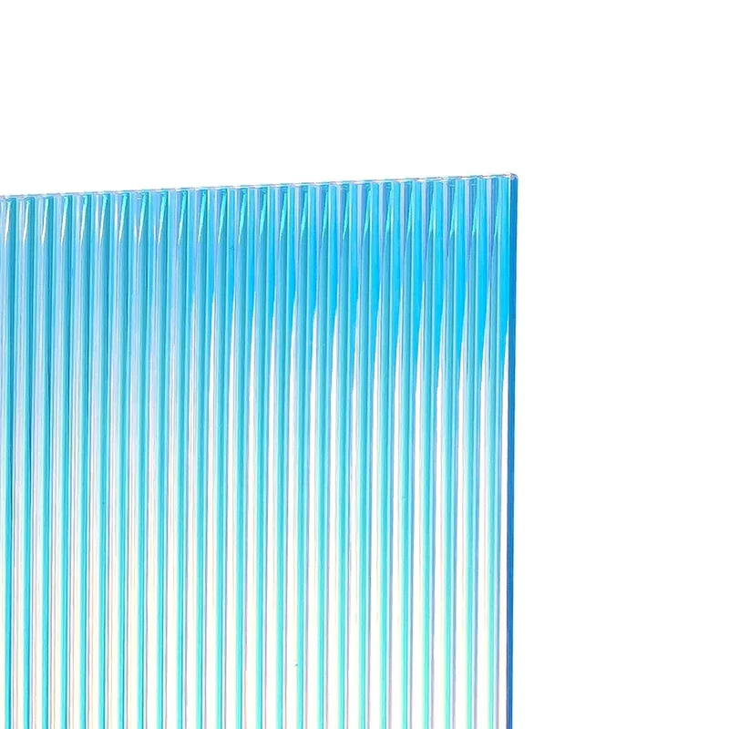 Plaque d'acrylique plexiglas iridescent transparent d'une épaisseur de 3 mm (3 pcs)