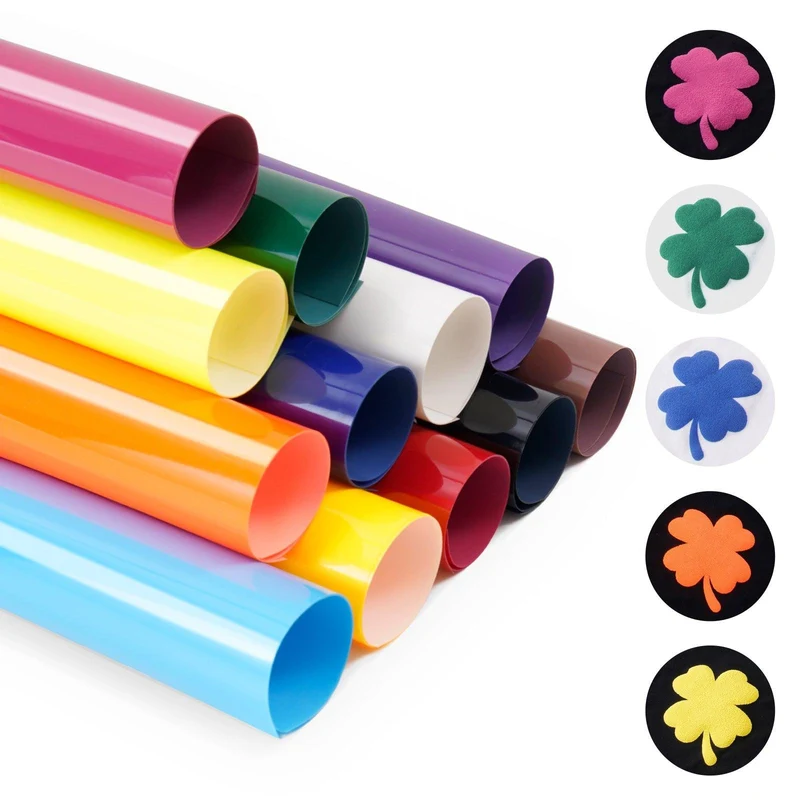 Transfert de chaleur en vinyle Puff 3D