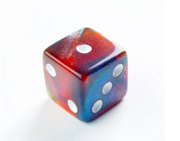 Dice: 12x D6: 16 mm: Galaxy Series: Mars (ML)