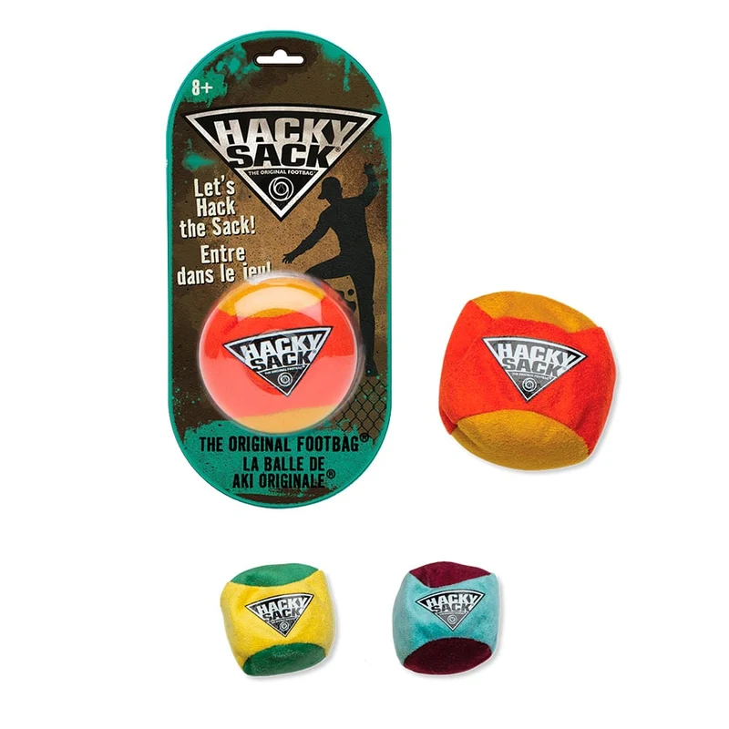 Balle de Aki Hacky Sack - L'original (couleurs variables)
