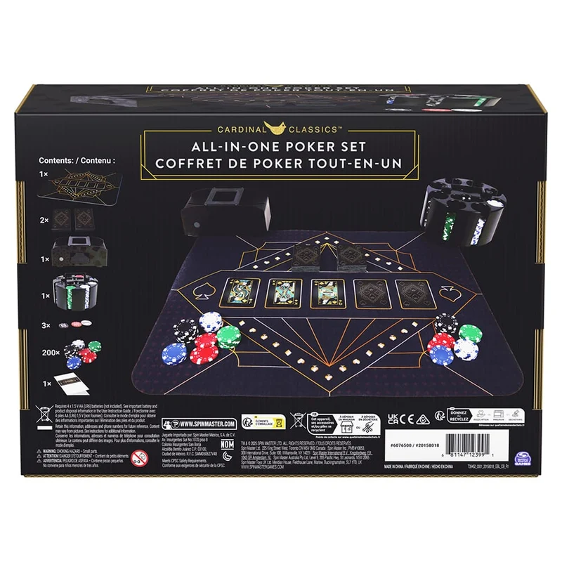 Coffret de Poker Tout-en-un (ML)