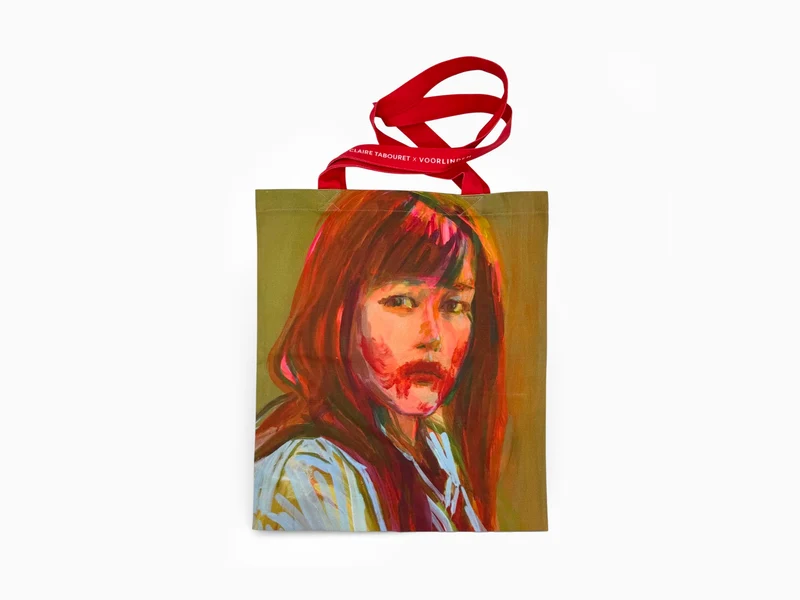 Claire Tabouret Sac fourre-tout « Autoportrait en vampire »