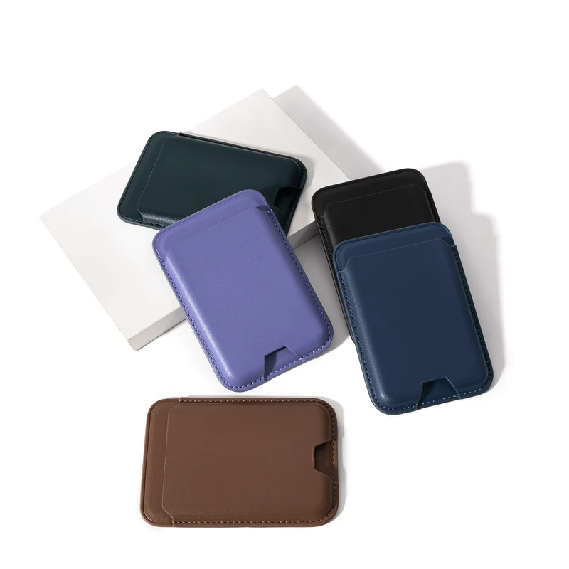 Portefeuille de téléphone en similicuir avec fermeture magnétique