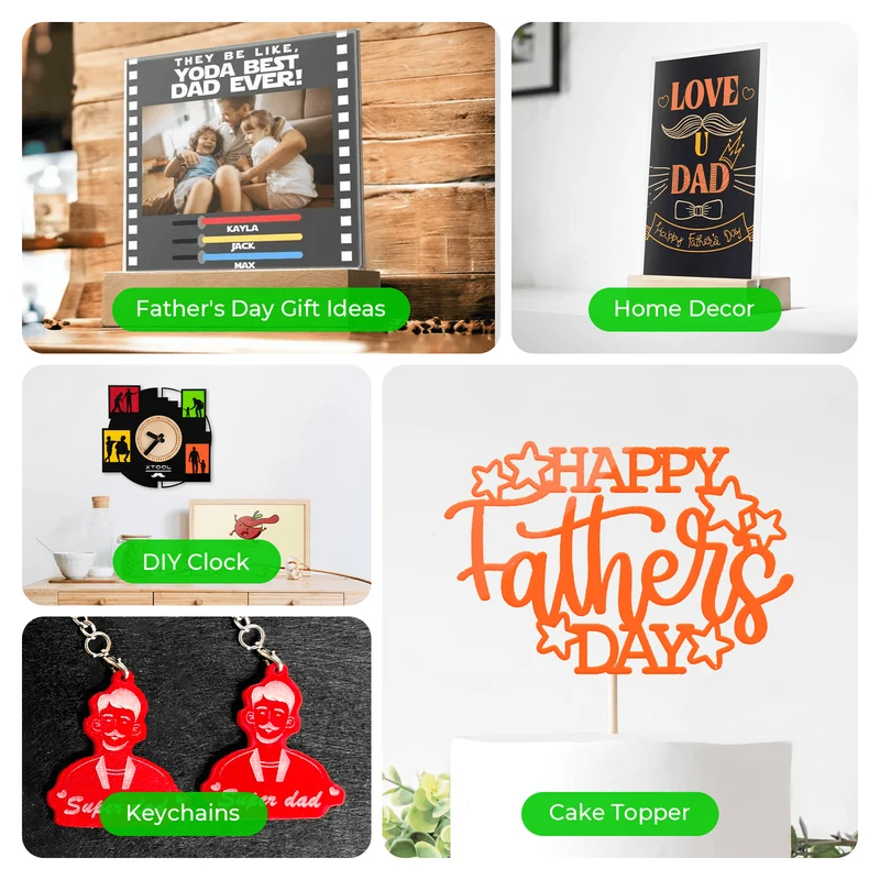 Kit d'essai de plaques en acrylique de 3 mm (10 pièces)