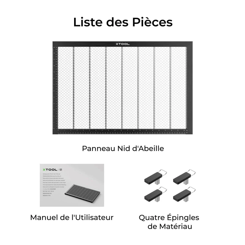 xTool S1 Panneau Nid d'Abeille