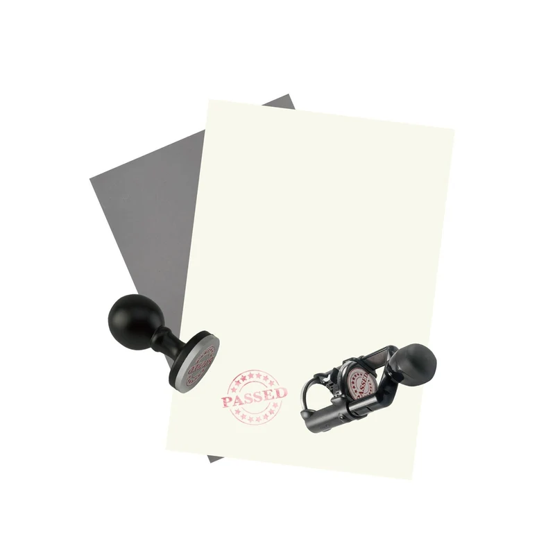 Tampon en caoutchouc pour gravure laser (2pcs)