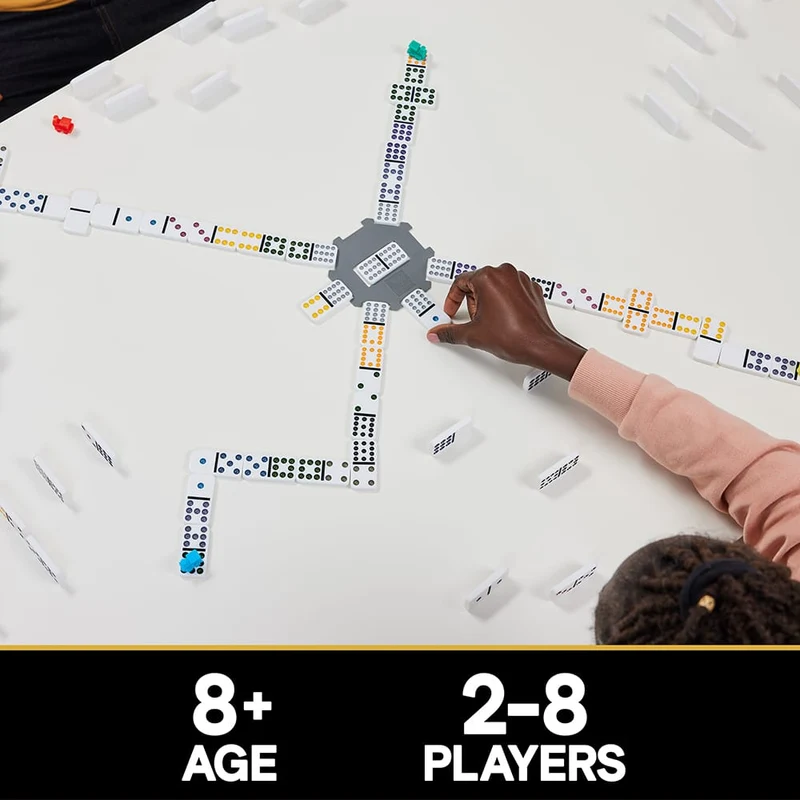 Train mexicain Dominos Double 12 avec mallette (FR)