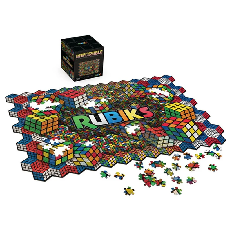 Casse-tête Impossible Rubiks - Puzzle lenticulaire (604 pcs)