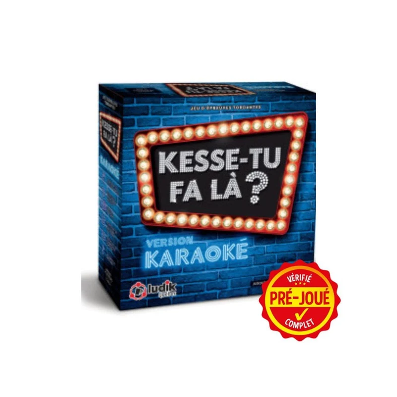 Kesse-tu fa là? Édition Karaoké [pré-joué] (FR)