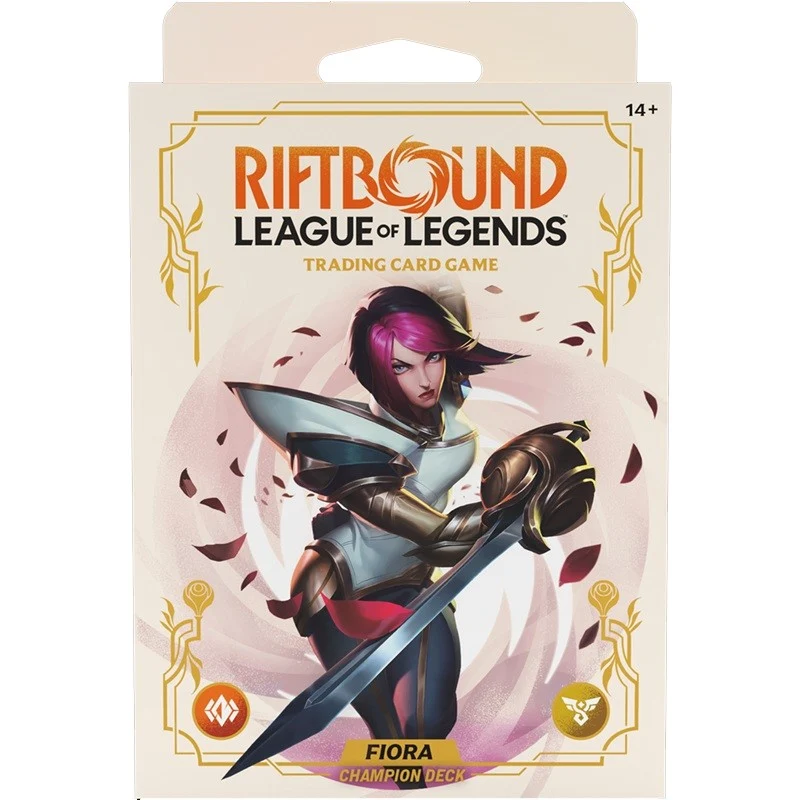 TCG Riftbound : LoL Spiritforged deck Fiora (EN)