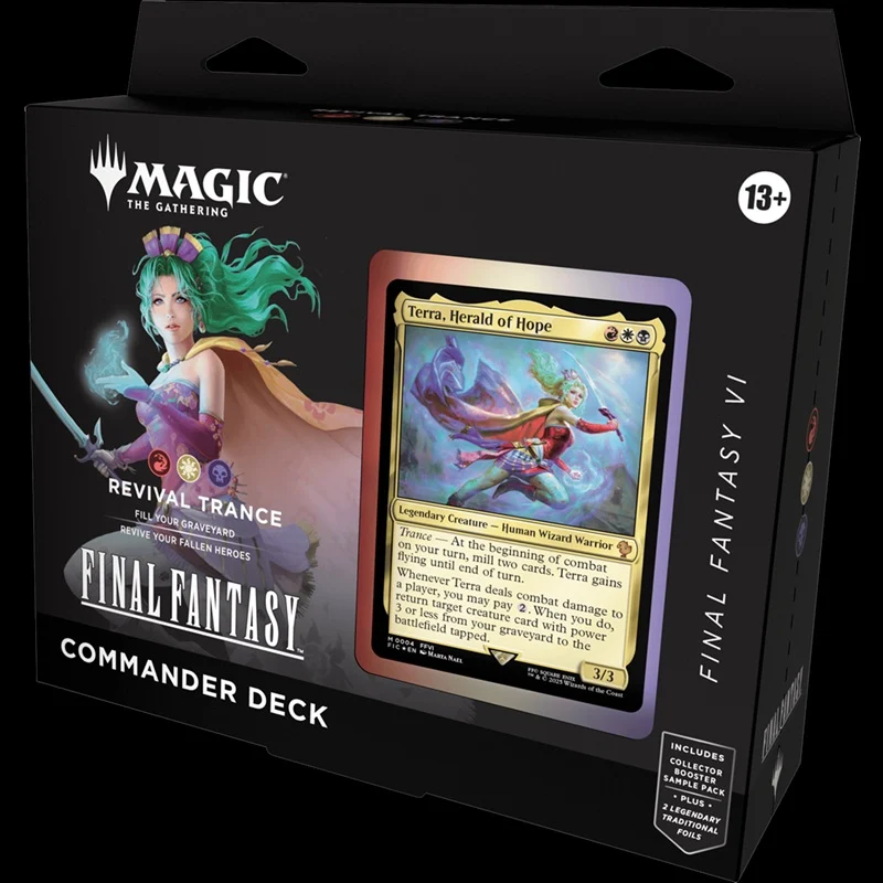 Lot de 4 Decks Commander Magic Final Fantasy EN