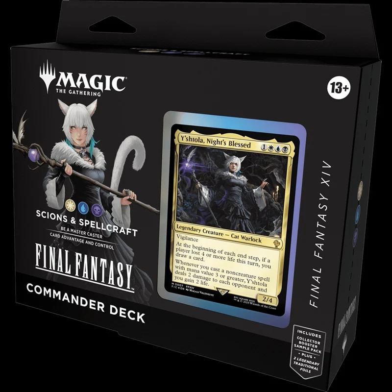 Lot de 4 Decks Commander Magic Final Fantasy EN