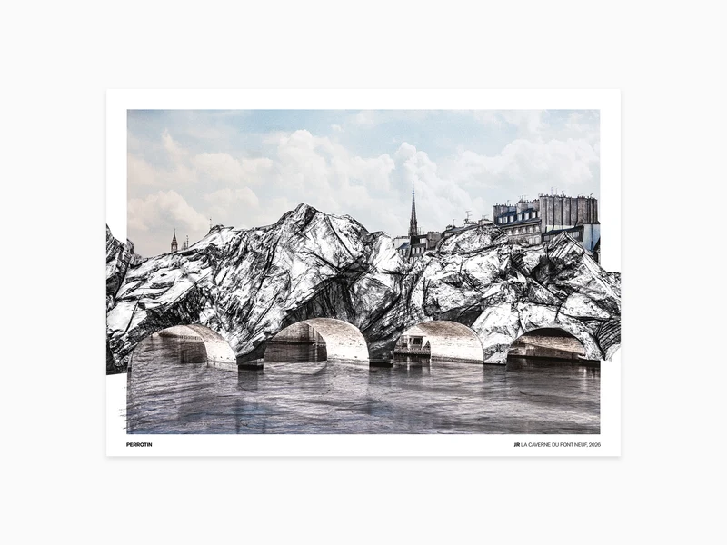 JR – La Caverne du Pont Neuf, 2026 ( poster standard)