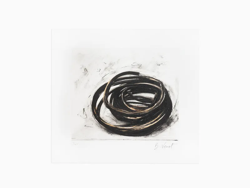 Bernar Venet - Effondrement : Lignes indéterminées, 2022