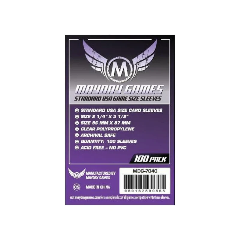 Mayday Games - Standard USA Game - 56 x 87 mm (100)