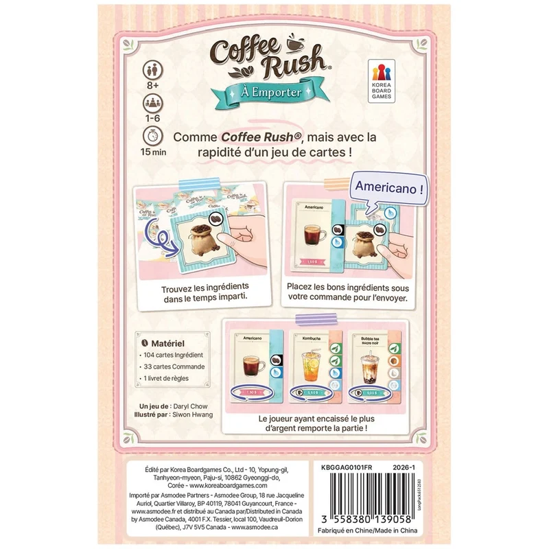 Coffee Rush - A Emporter (FR)