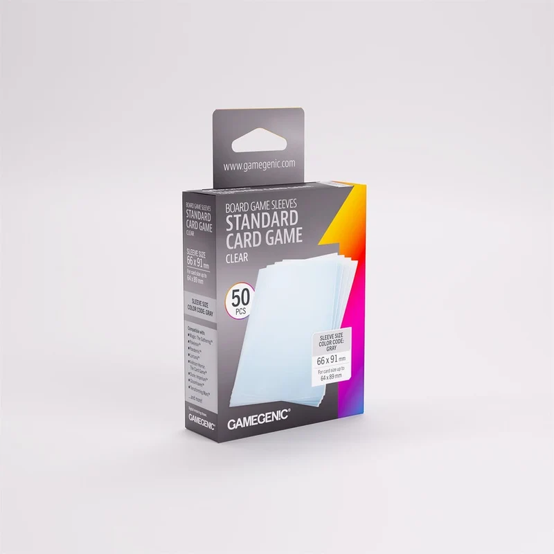 Sleeves: Gamegenic: Prime Standard Card Game (50)