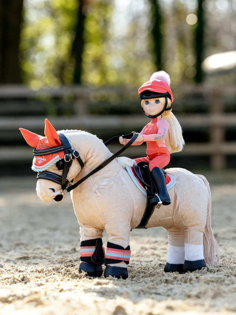 Tapis de Selle Harlow Toy Pony Coral Crush