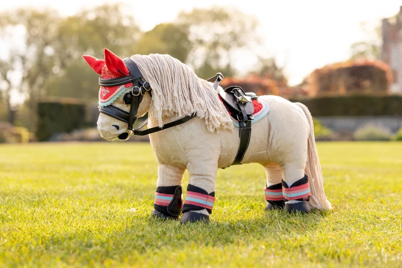 Tapis de Selle Harlow Toy Pony Coral Crush