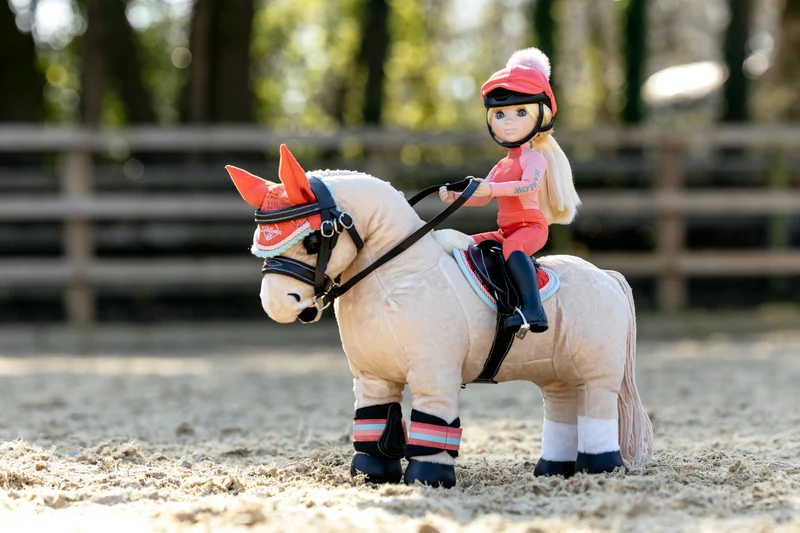 Tapis de Selle Harlow Toy Pony Coral Crush