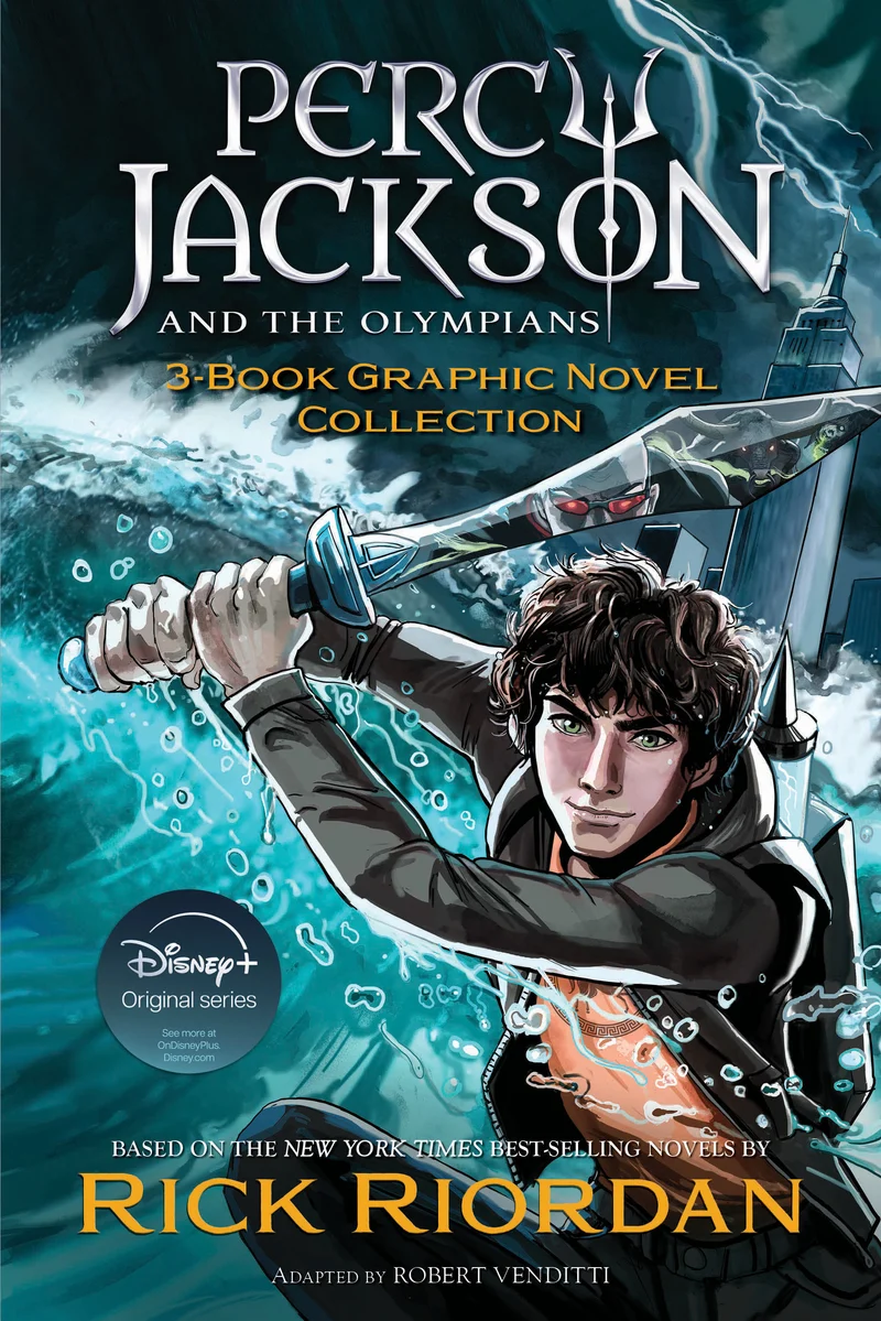 Collection de romans graphiques Percy Jackson 3