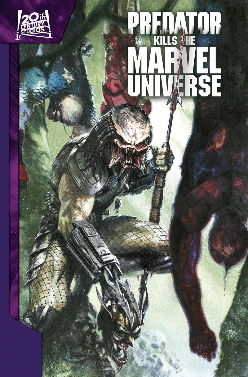 Predator Kills The Marvel Universe Omnibus Couverture de Gabriele Dell'otto [Vente directe uniquement]