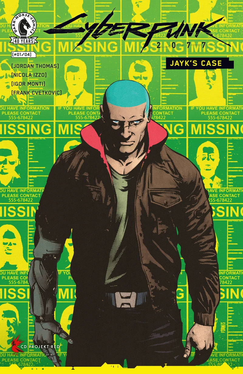 Cyberpunk 2077 : L'affaire Jayk n° 1, Dark Horse, B. Fornes, 21/10/2026