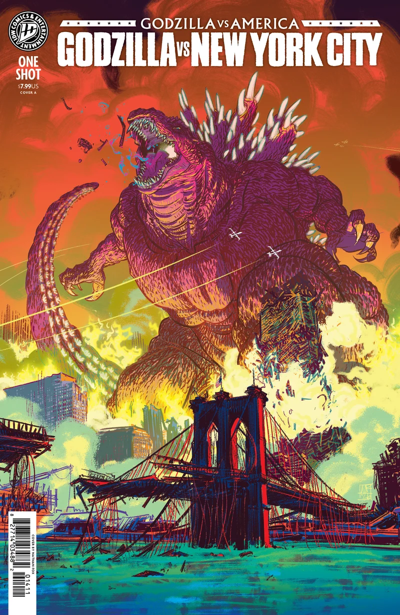 Godzilla contre l'Amérique : New York City (IDW) A Fox 11/11/2026