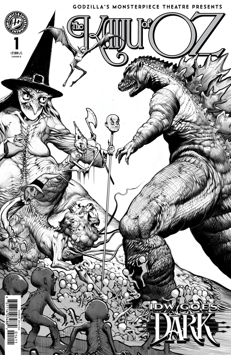 Godzillas Monsterpiece Theatre présente : Le Kaiju d'Oz IDW D Ayala 10/07/2026