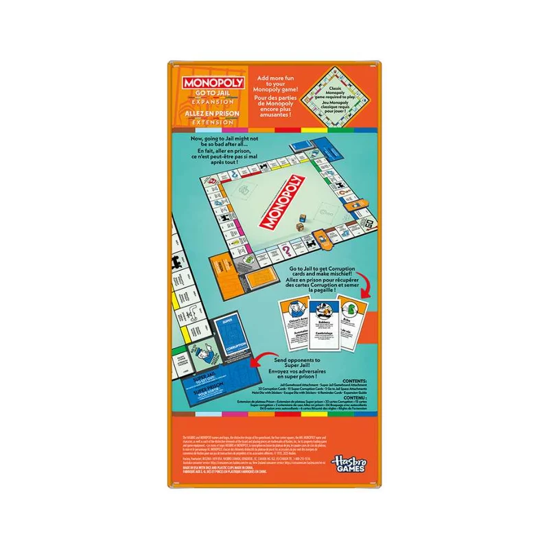 Monopoly: ext. Allez en prison | Go to Jail Exp. (ML)