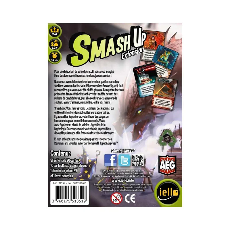 Smash Up: Ext. Vous l'aurez voulu! (FR)