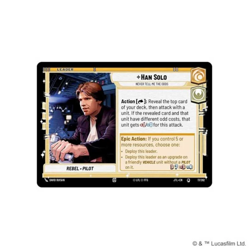 Star Wars: Unlimited - Jump to Lightspeed - Spotlight Deck: Han Solo (EN)
