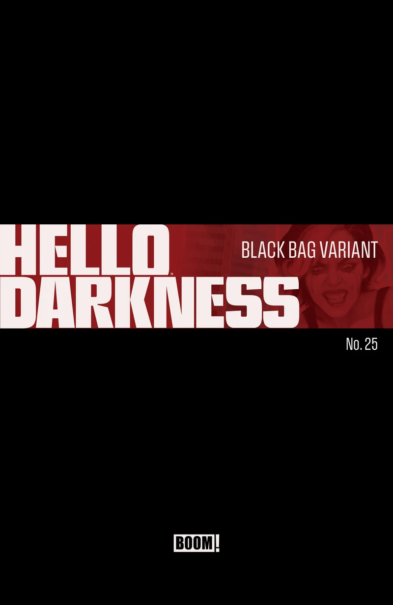 Hello Darkness #25 Boom D Sac Noir 30/09/2026