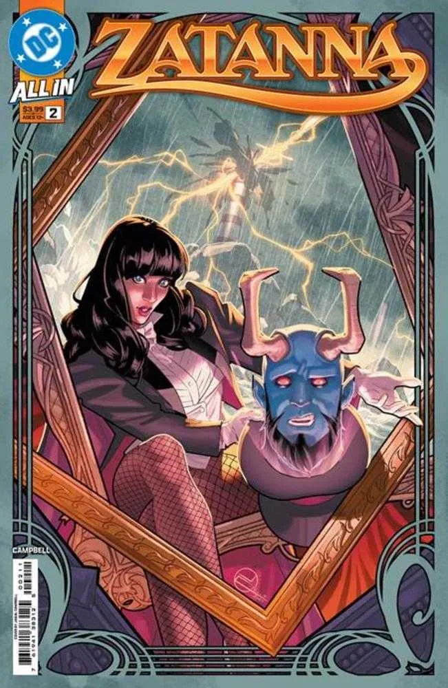 Zatanna #2 (sur 6) Couverture A Jamal Campbell
