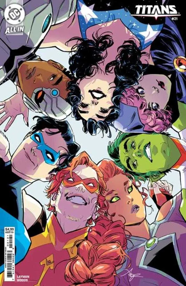 Titans #21 Couverture C Amy Reeder Variante en papier cartonné