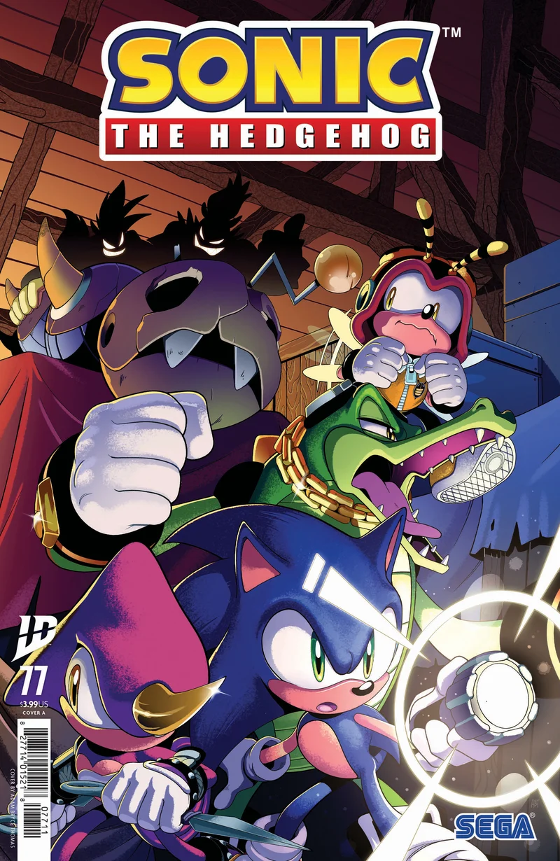 Sonic The Hedgehog #77 Couverture A Thomas
