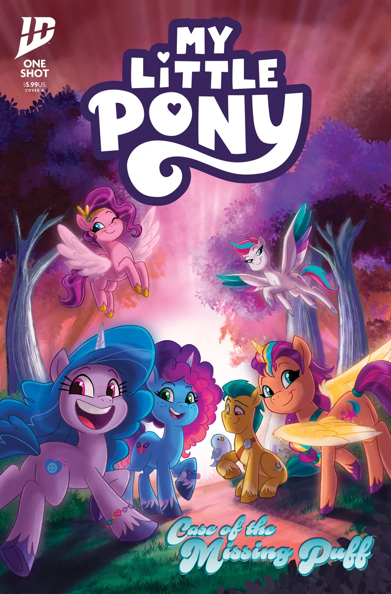 Mon Petit Poney : L'affaire Puff disparue n°1, couverture de Garcia