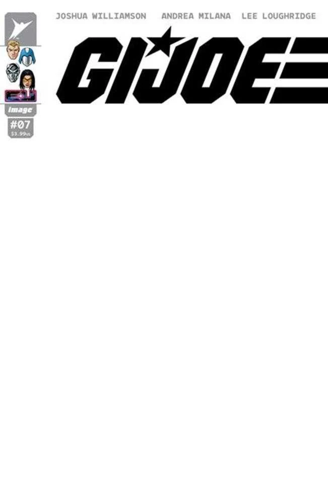 GI Joe #7 IMAGE G Croquis vierge 05/28/2025