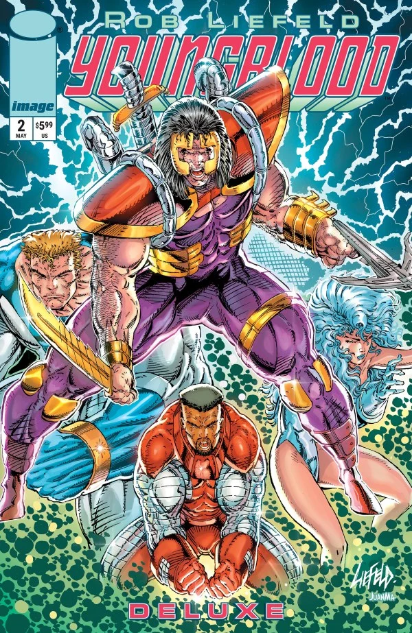 Youngblood Deluxe #2 IMAGE B Rob Liefeld Foil 05/28/2025